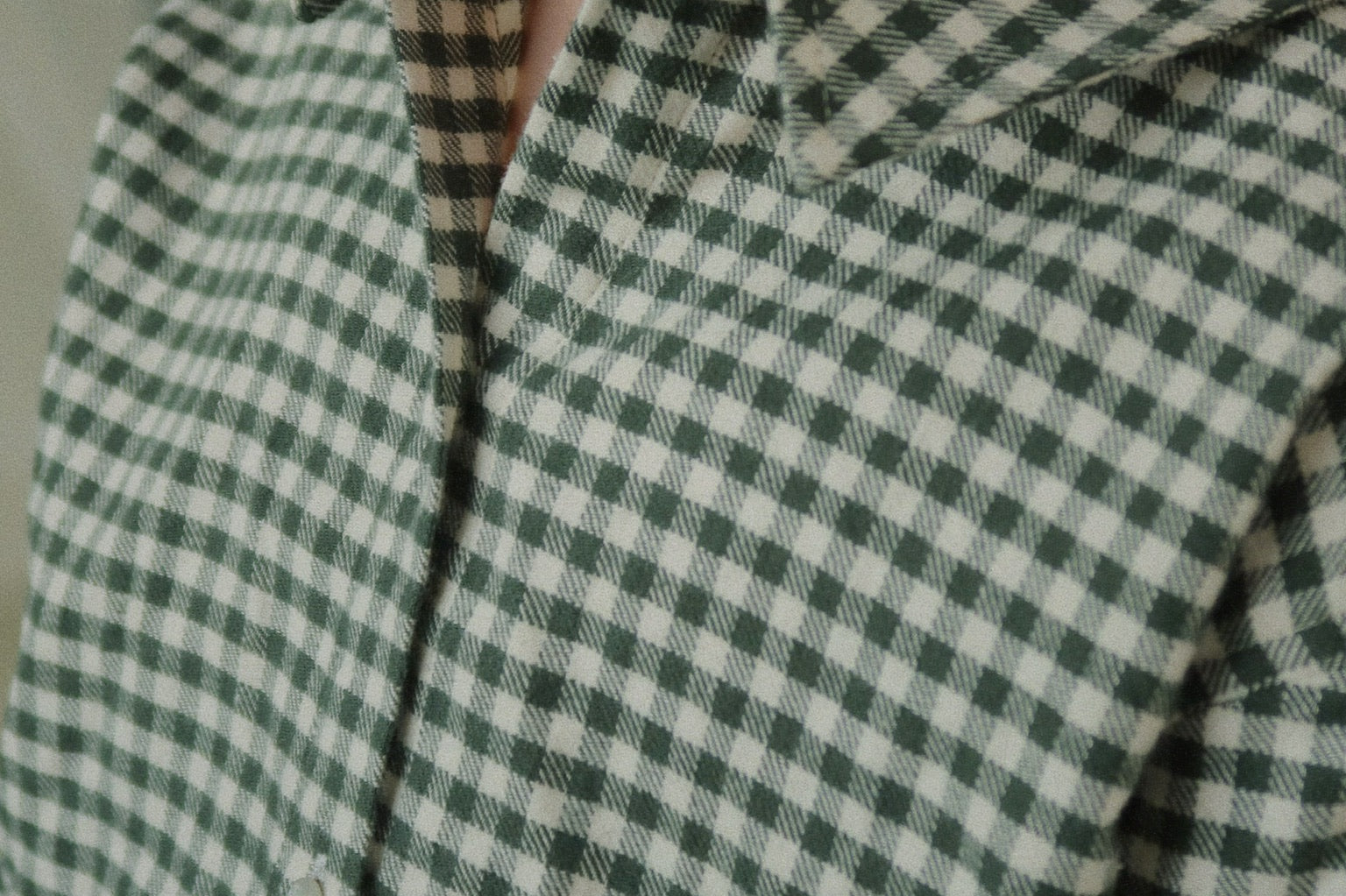 Konges Sløjd A/S Blusen - Gewebt green check