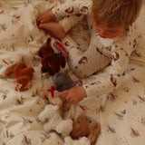 Konges Sløjd A/S Teddybäre white bunny