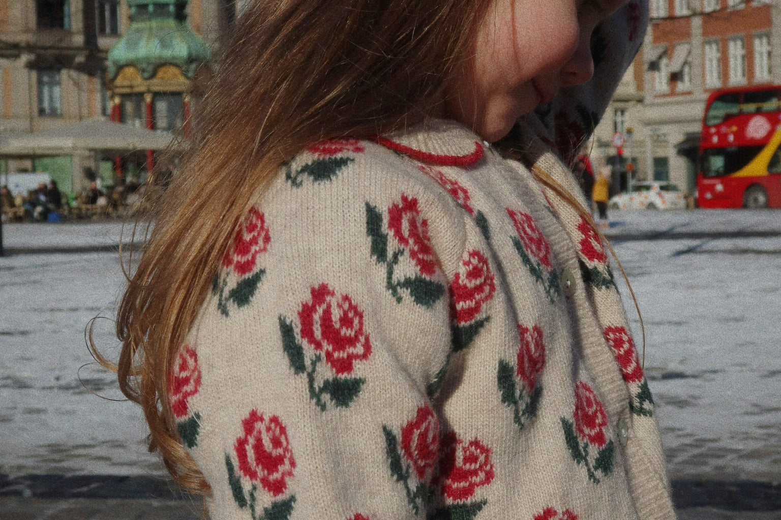 Konges Sløjd A/S Strickblusen rose