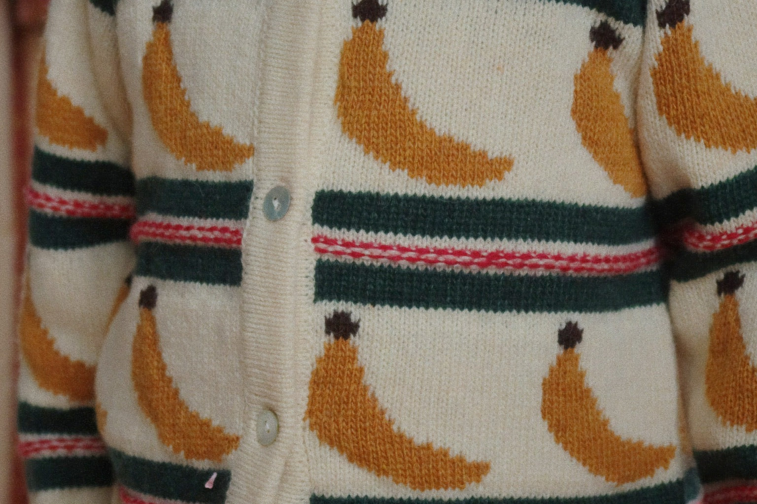 Konges Sløjd A/S Hosen - Gewebt milk rouge stripe