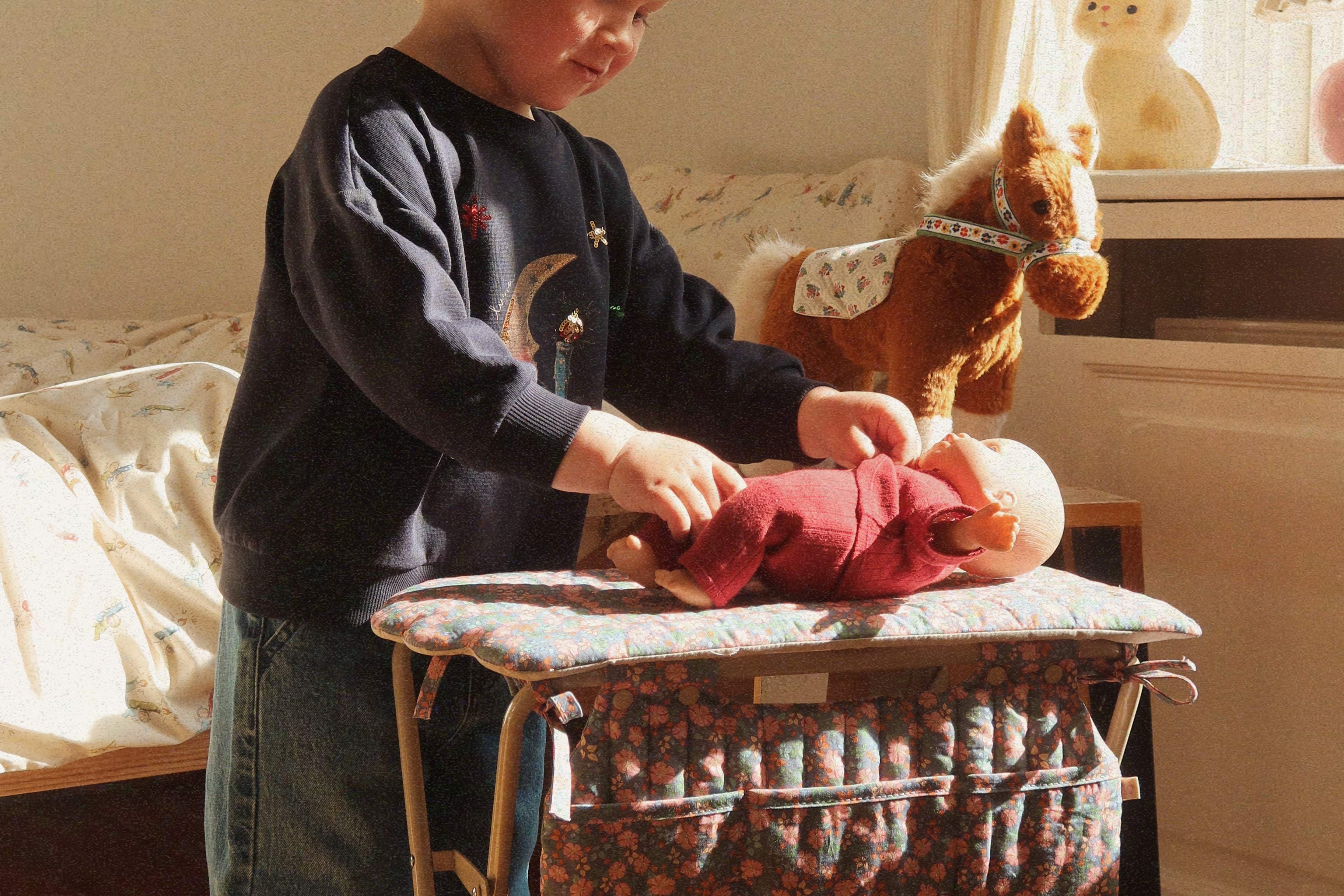 Konges Sløjd A/S Blusen - Jersey dark navy