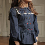 Konges Sløjd A/S Röcke - Jersey navy blazer