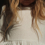 Konges Sløjd A/S Kleider - Jersey white glitter