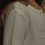 Konges Sløjd A/S Kleider - Jersey white glitter