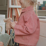 Konges Sløjd A/S WOVEN JACKETS & VESTS milk rouge stripe