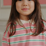 Konges Sløjd A/S Blusen - Jersey blush bound stripe