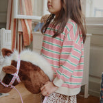 Konges Sløjd A/S Blusen - Jersey blush bound stripe