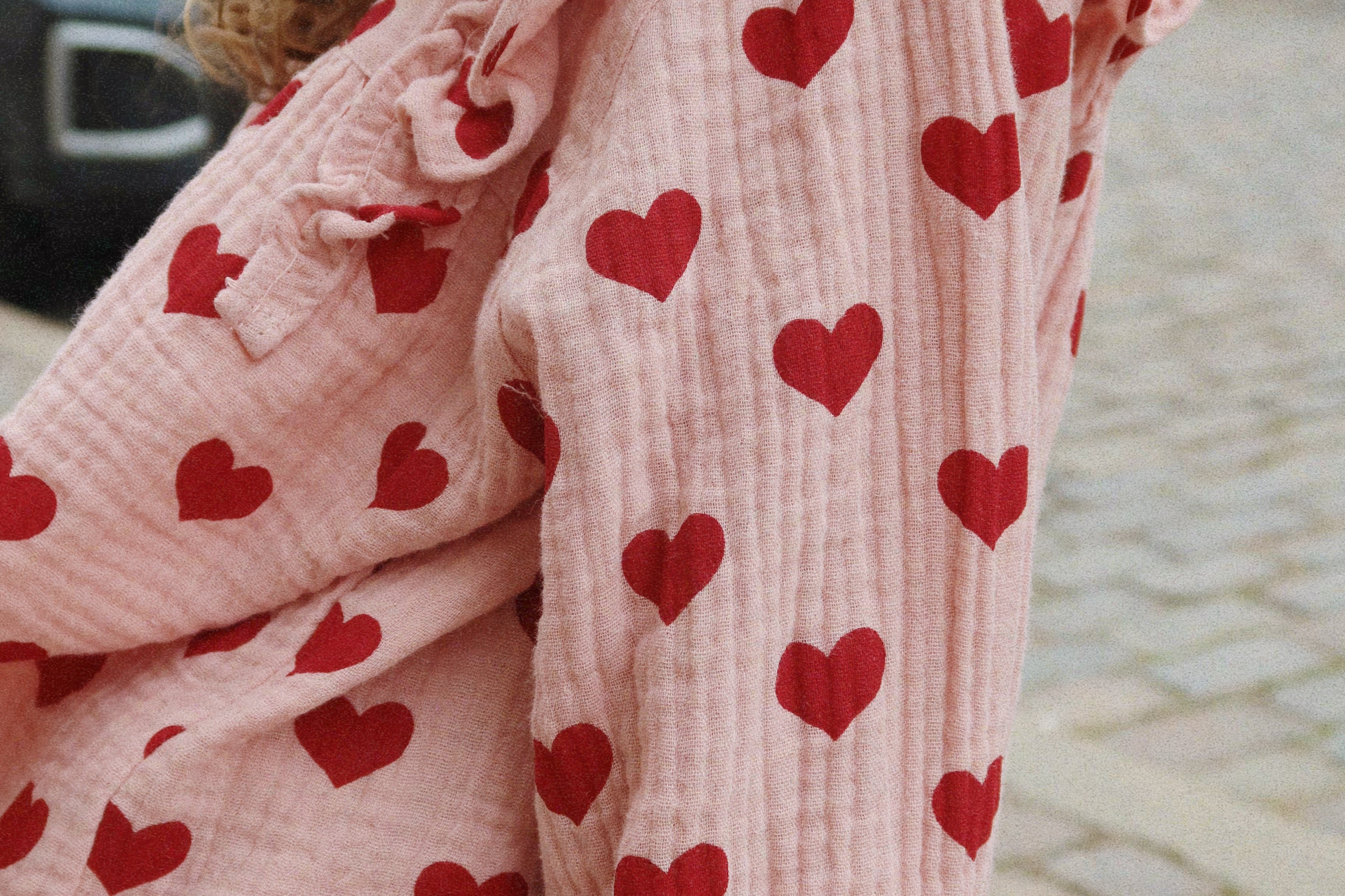 Konges Sløjd A/S Blusen - Gewebt amour mellow