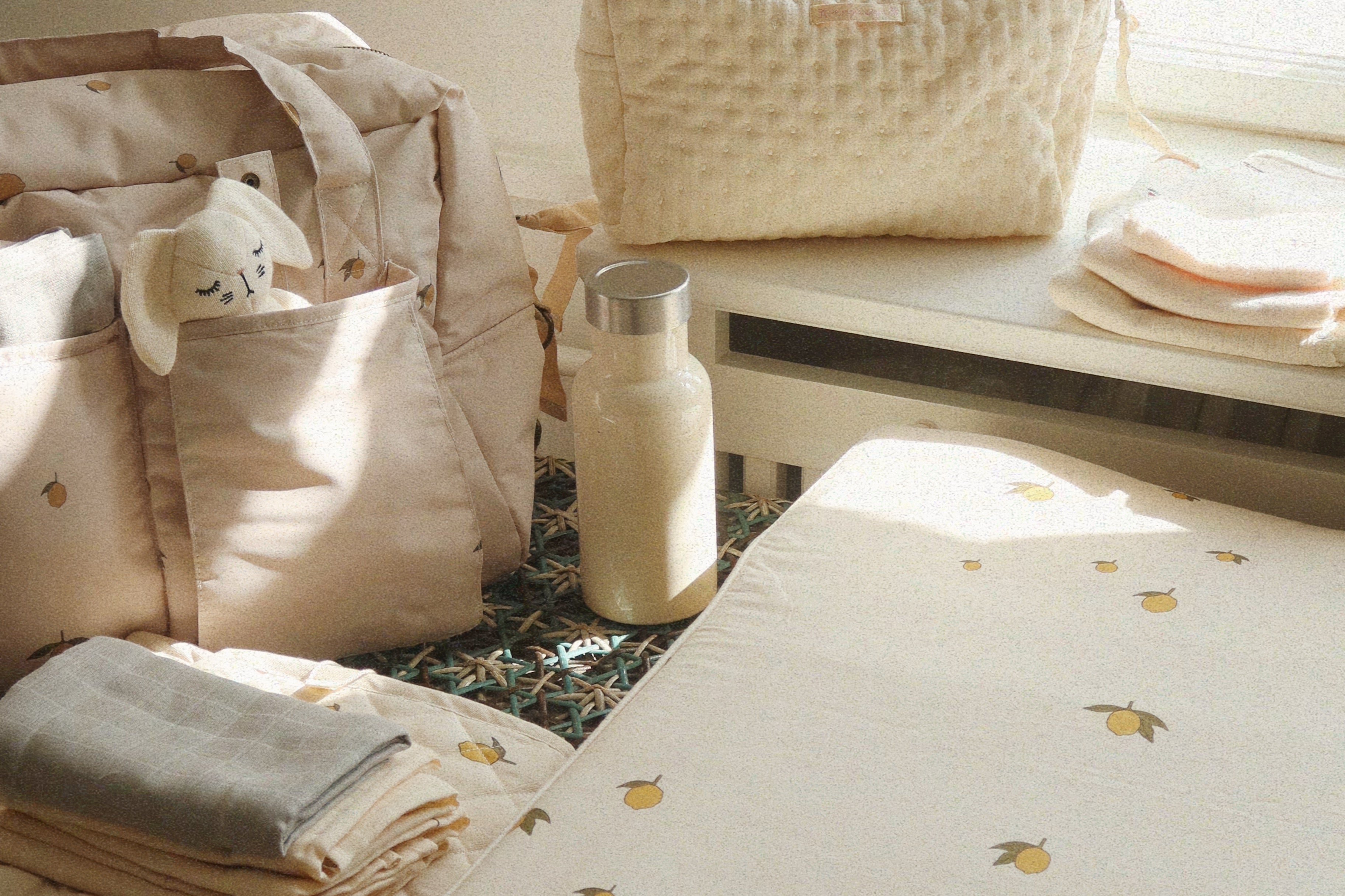 Konges Sløjd A/S Wickelunterlage lemon