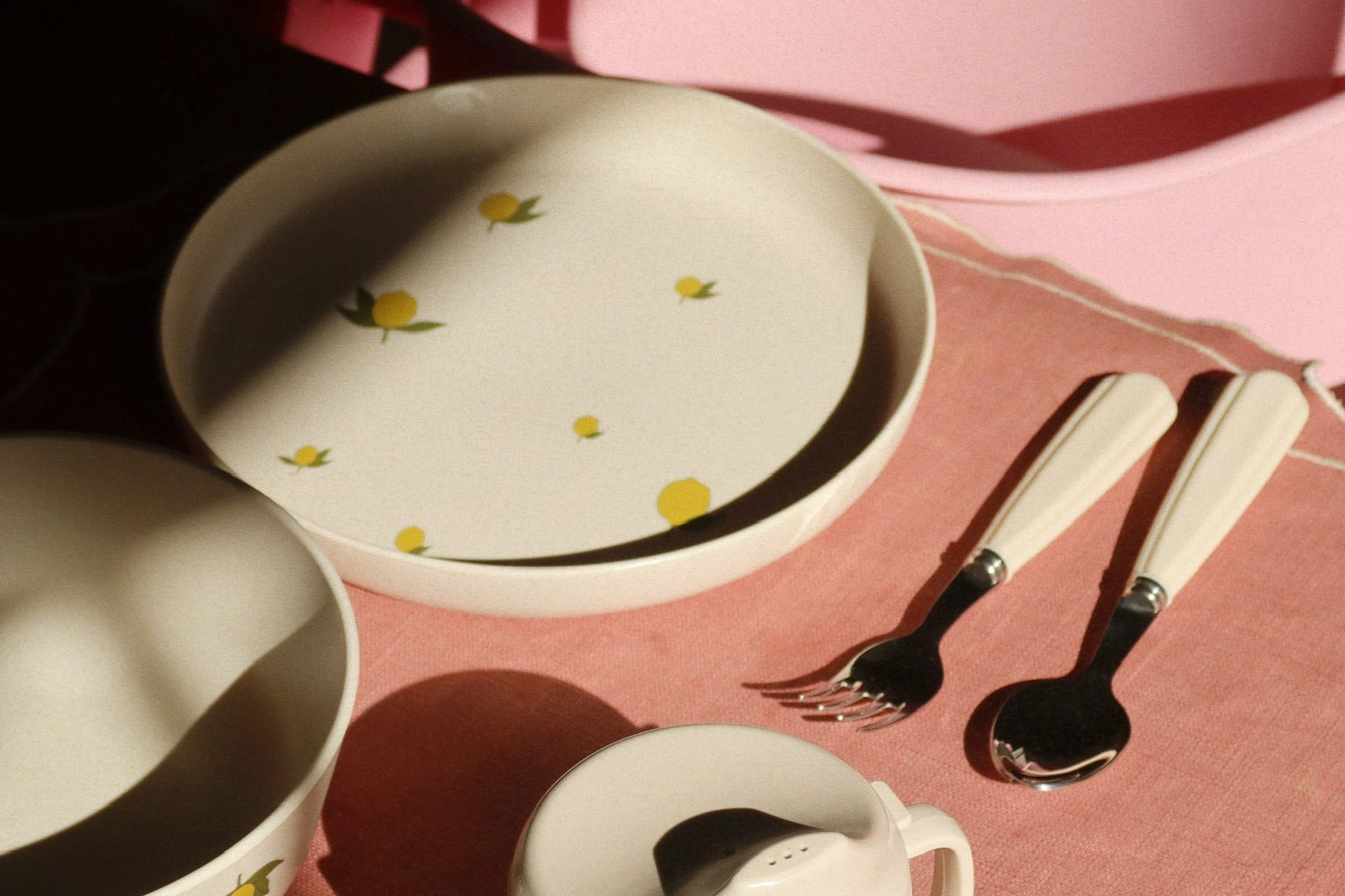 Konges Sløjd A/S Kindergeschirr lemon mix