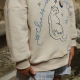 Konges Sløjd A/S WOVEN SHORTS & BLOOMERS basil/orchid/bleu stripe