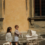 Konges Sløjd A/S WOVEN SHORTS & BLOOMERS basil/orchid/bleu stripe