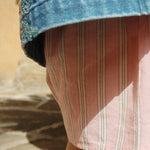 Konges Sløjd A/S WOVEN SHORTS & BLOOMERS soleil/bleu/basil stripe