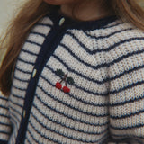 Konges Sløjd A/S KNITTED CARDIGANS navy stripe