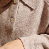 Konges Sløjd A/S KNITTED BLOUSES & VESTS oatmeal melange