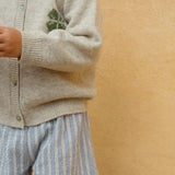 Konges Sløjd A/S Strickblusen off white melange