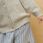 Konges Sløjd A/S Strickblusen off white melange