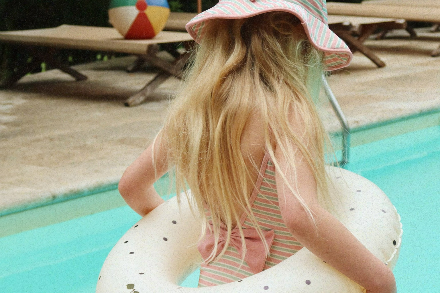 Konges Sløjd A/S SWIMSUITS blush stripe