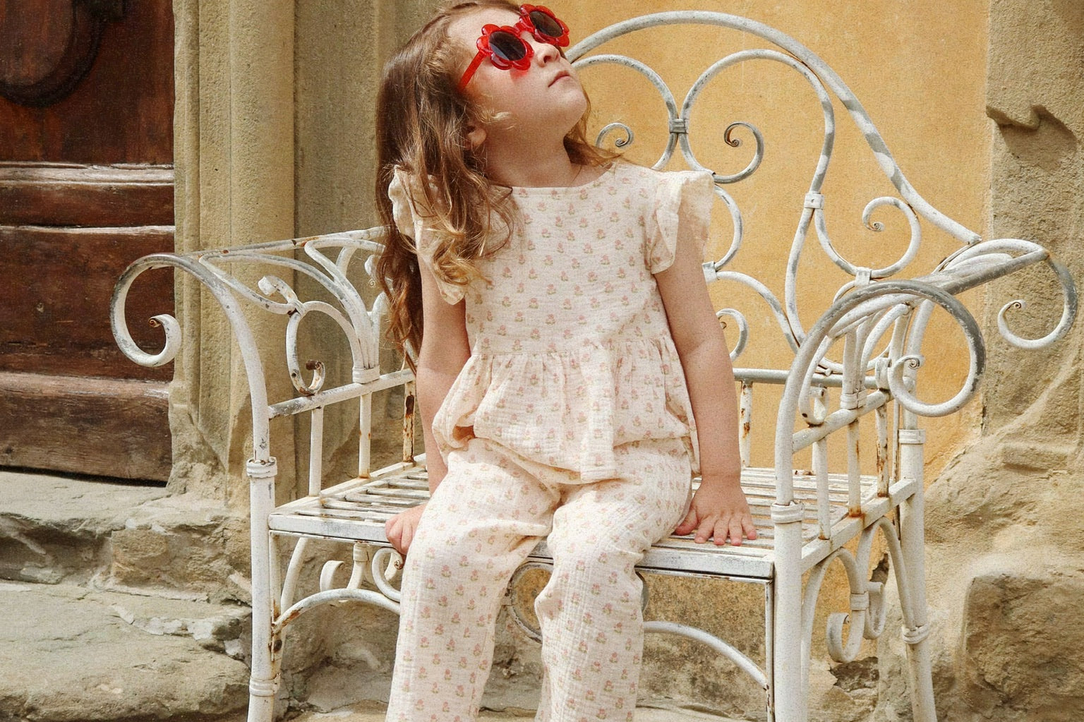 Konges Sløjd A/S WOVEN PANTS carta rosa