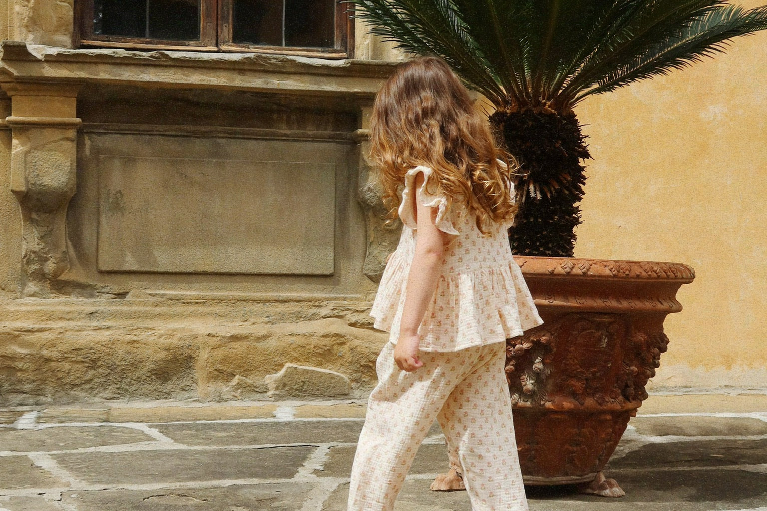 Konges Sløjd A/S WOVEN PANTS carta rosa