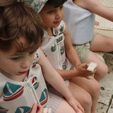 Konges Sløjd A/S FLOAT VEST & BELTS stripe bluie