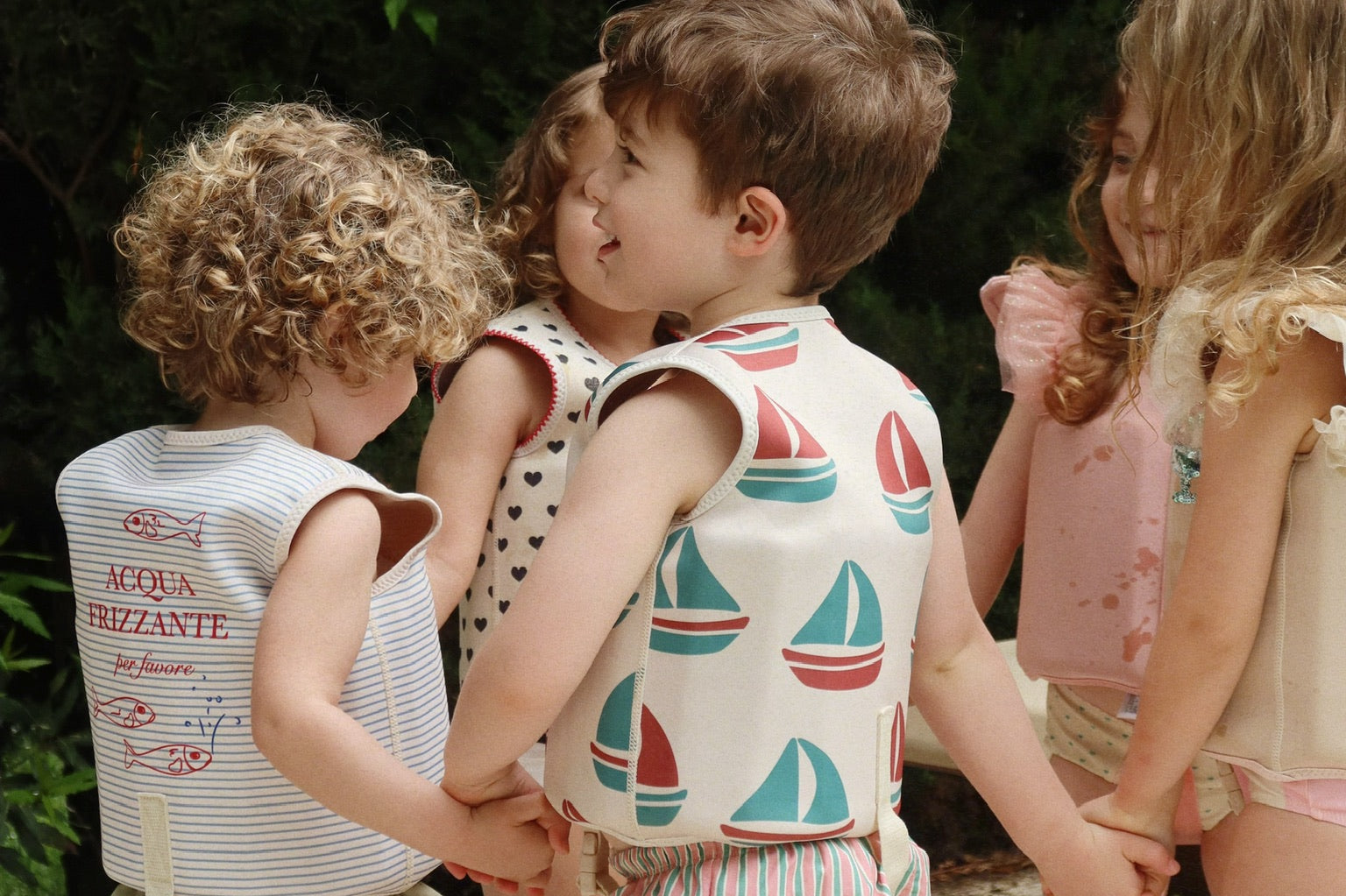 Konges Sløjd A/S FLOAT VEST & BELTS stripe bluie