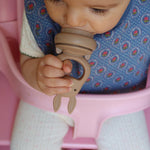 Konges Sløjd A/S FEEDING PACIFIER bark/shell