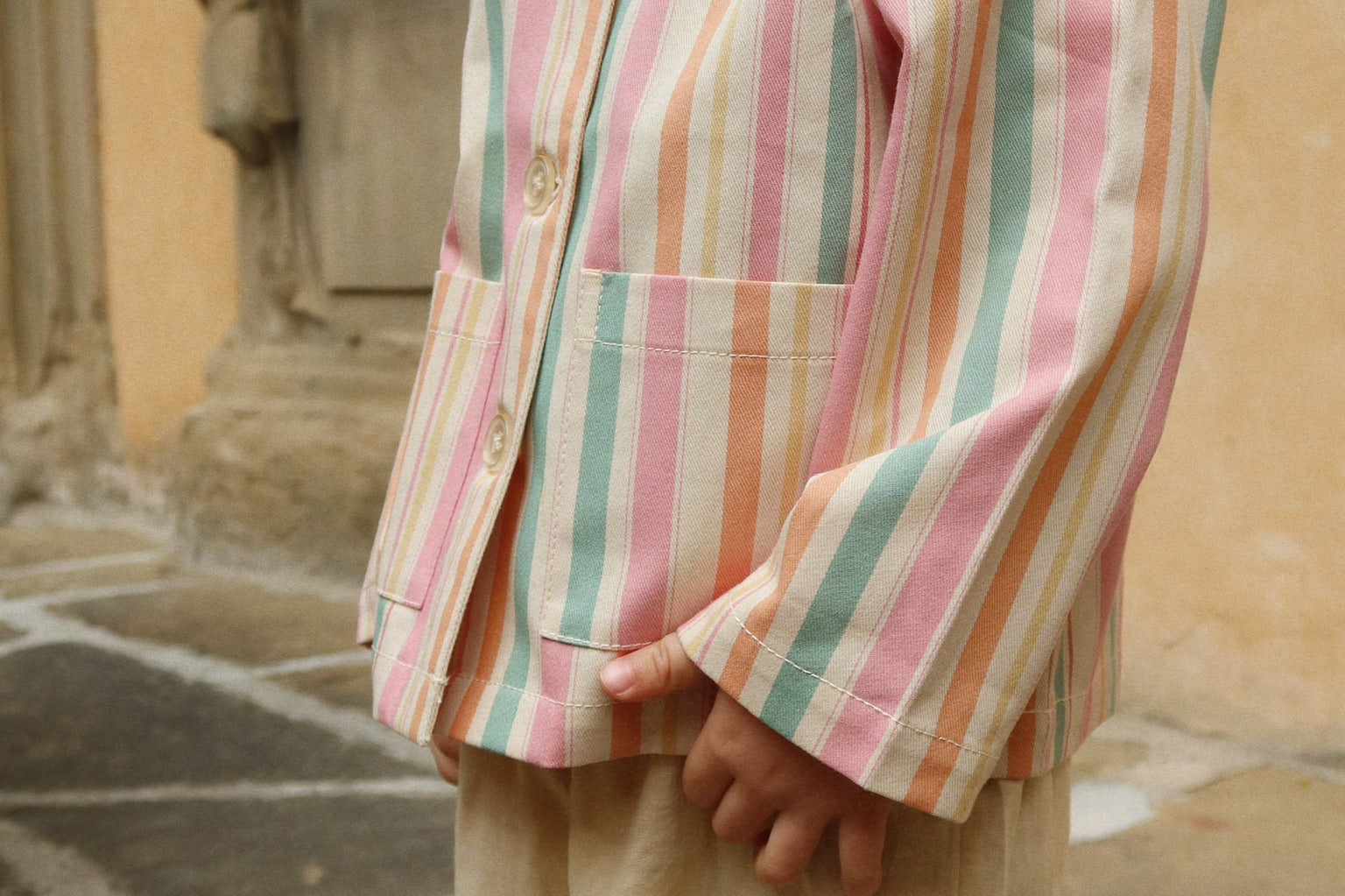 Konges Sløjd A/S WOVEN JACKETS & VESTS miami stripe