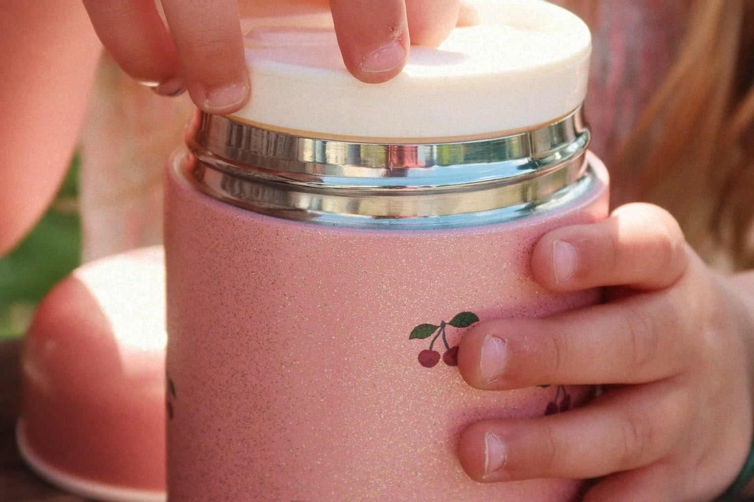 Konges Sløjd A/S FOOD STORAGE cherry glitter