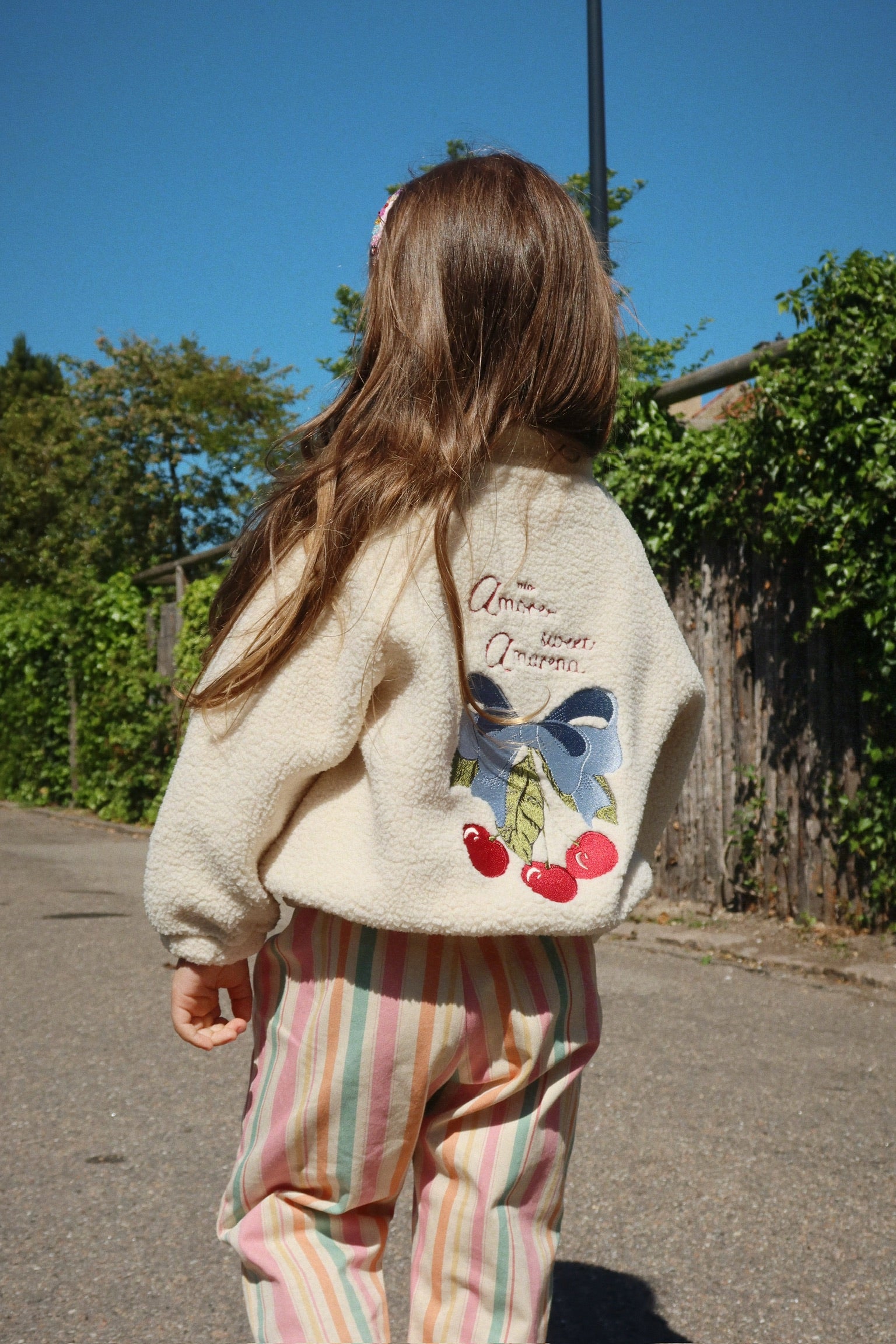 【新品】KongesSløjd アウター もこもこ ジャケット 18y 3y JAZZ TEDDY JACKET - white smoke – Konges Sløjd®