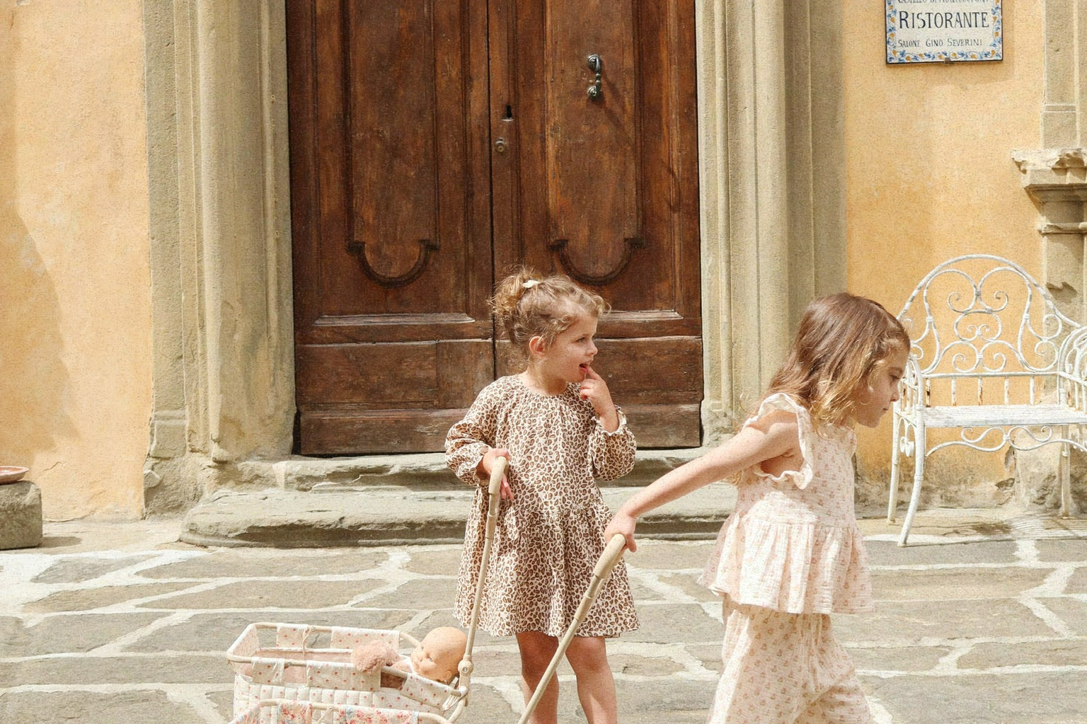 Konges Sløjd A/S WOVEN SHORT SLEEVE SHIRTS carta rosa