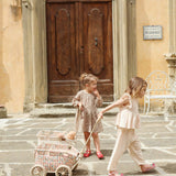 Konges Sløjd A/S WOVEN SHORT SLEEVE SHIRTS carta rosa