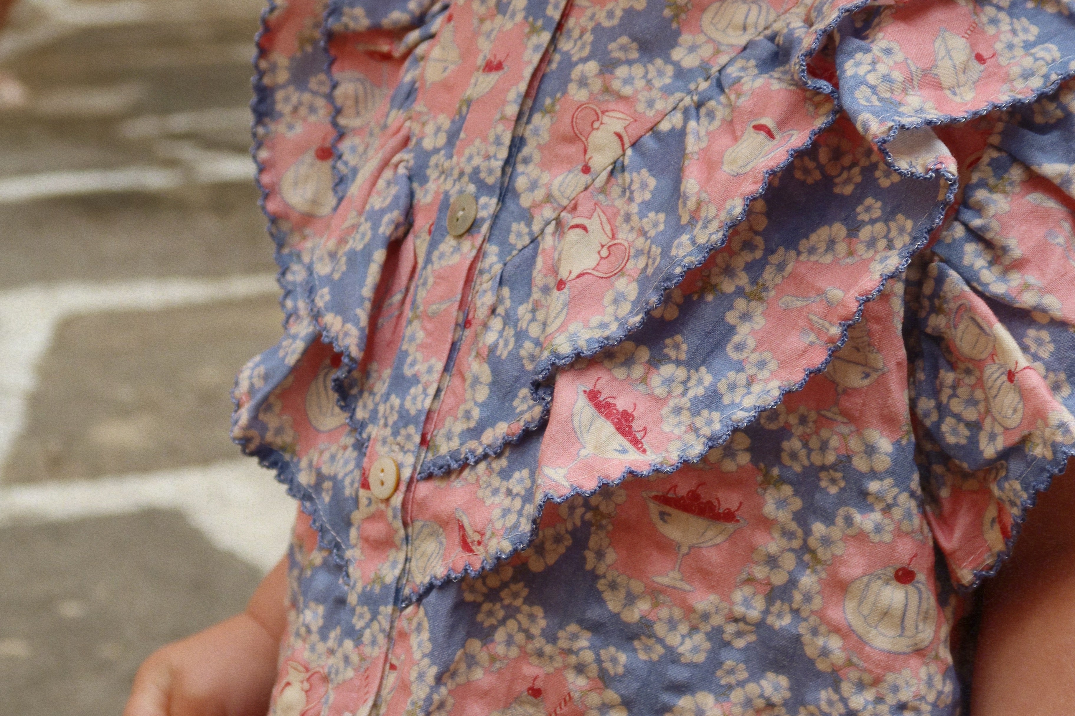 Konges Sløjd A/S WOVEN SHORT SLEEVE SHIRTS snack time