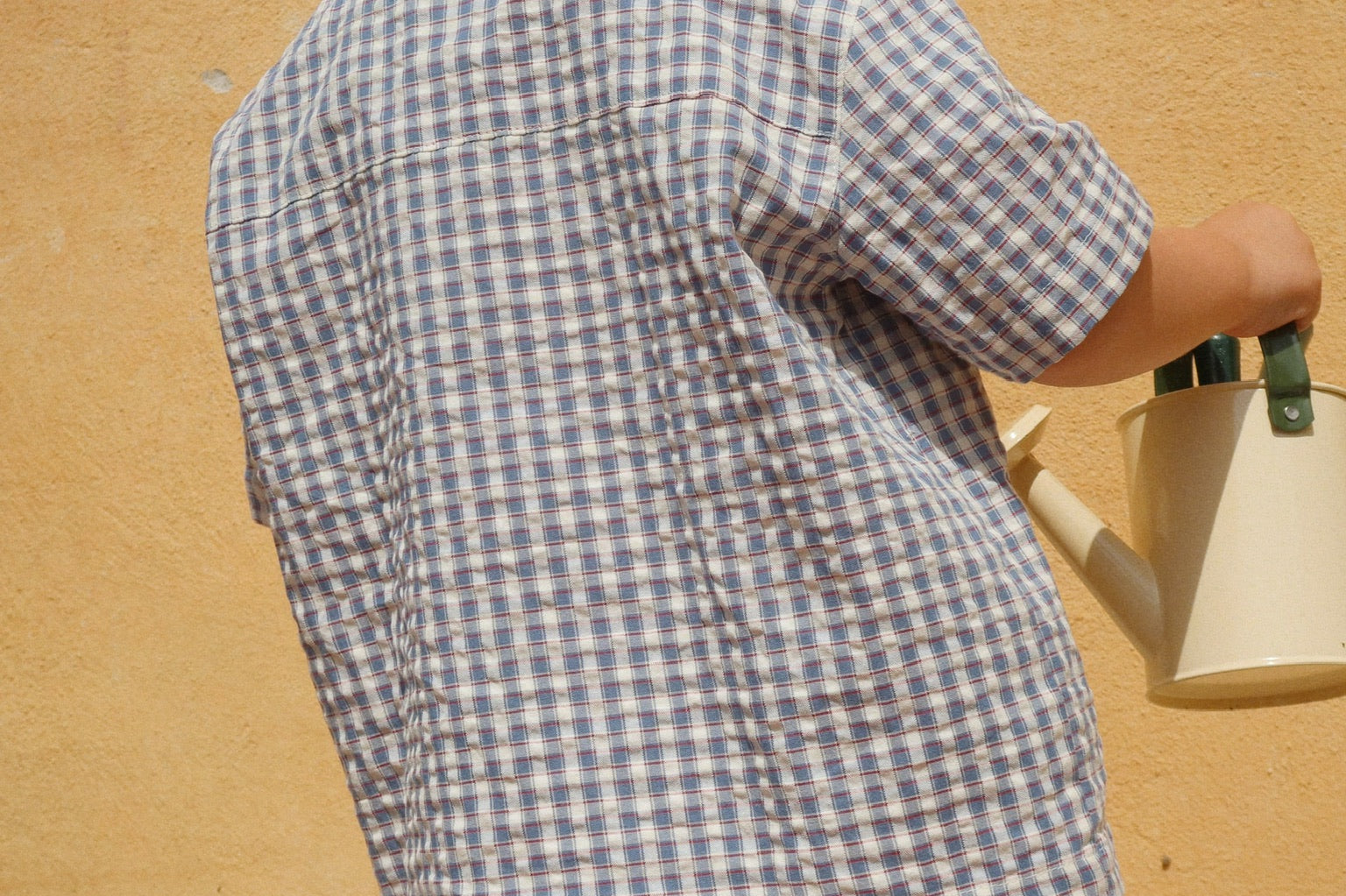 Konges Sløjd A/S WOVEN SHORT SLEEVE SHIRTS captains check