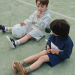 Konges Sløjd A/S JERSEY SHORTS & BLOOMERS flintstone stripe