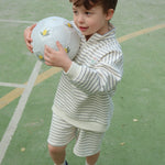 Konges Sløjd A/S Shorts & Pumphosen - Jersey flintstone stripe