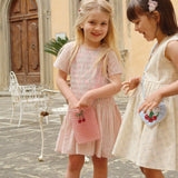 Konges Sløjd A/S WOVEN DRESSES blush stripe