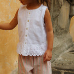 Konges Sløjd A/S Hosen - Gewebt blush stripe