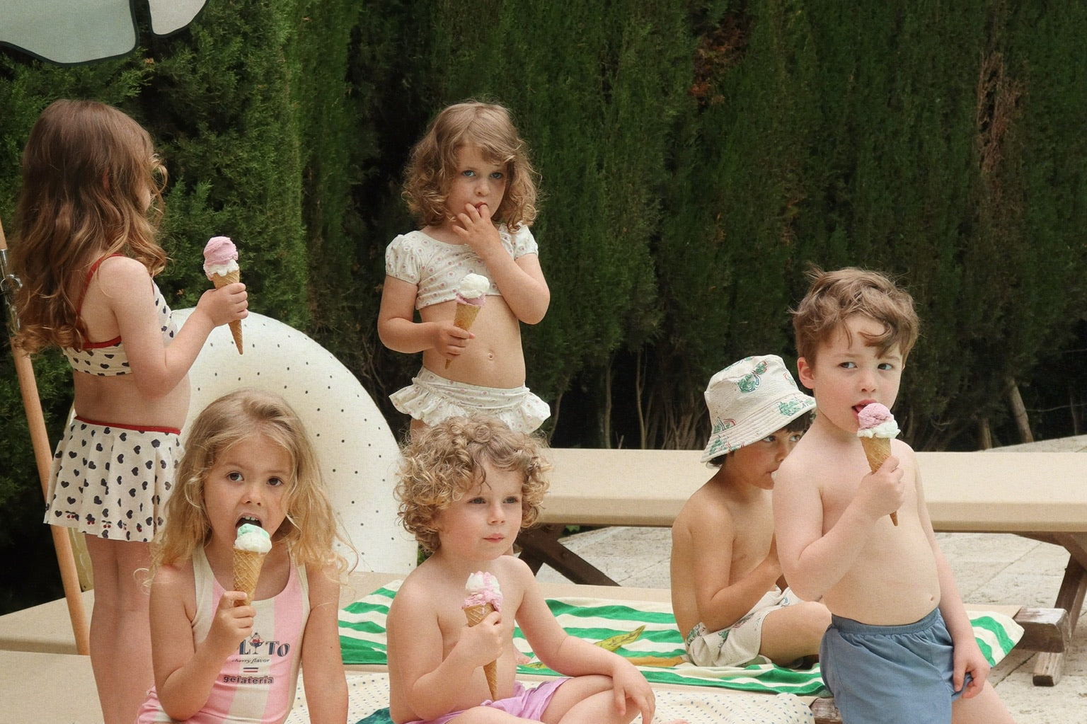 Konges Sløjd A/S SWIMSHORTS tea/flint stone