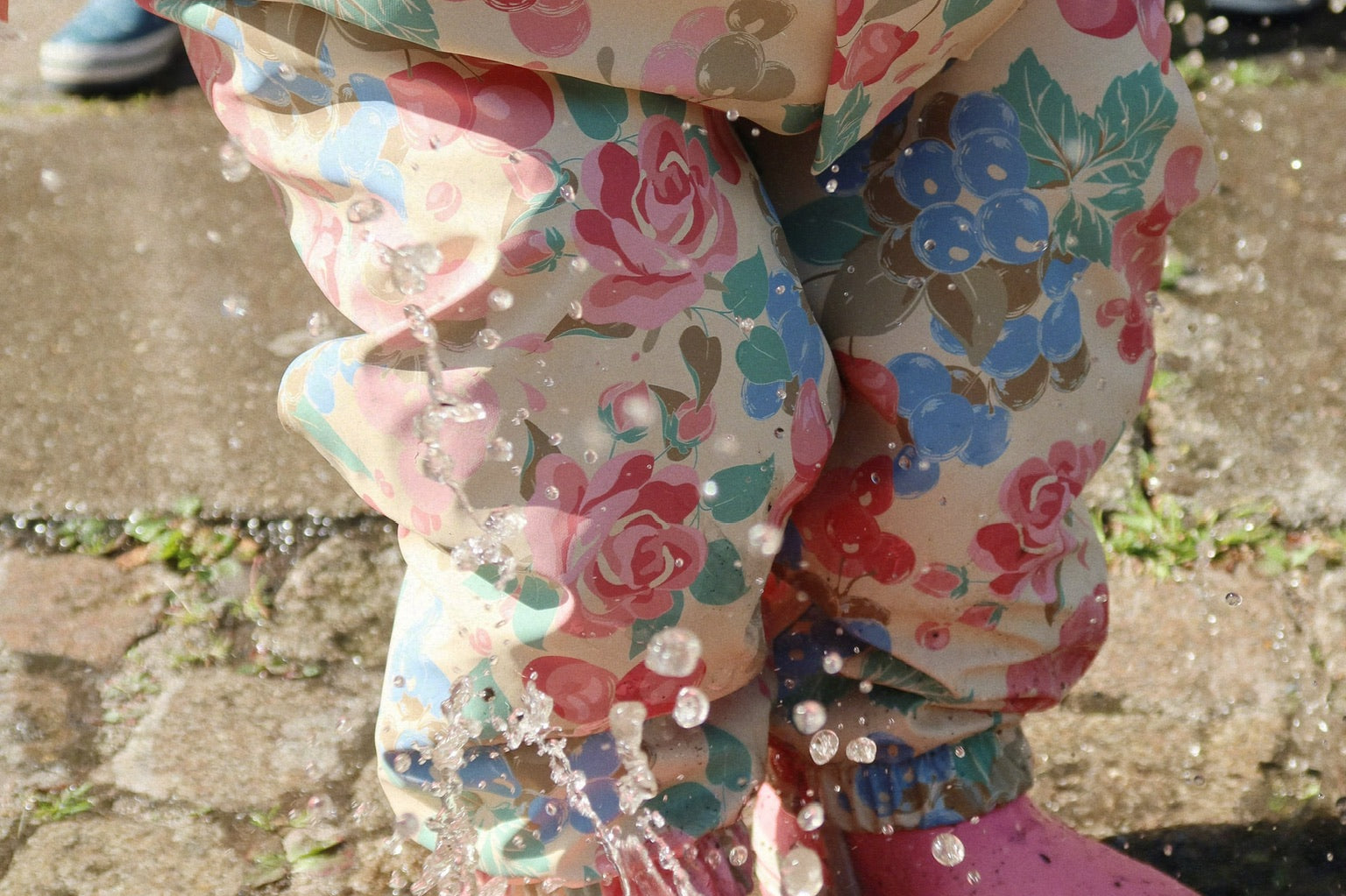 Konges Sløjd A/S Gummistiefel peach blossom