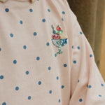 Konges Sløjd A/S JERSEY BLOUSES rosewater dot
