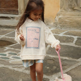 Konges Sløjd A/S WOVEN SHORTS & BLOOMERS soleil/bleu/basil stripe