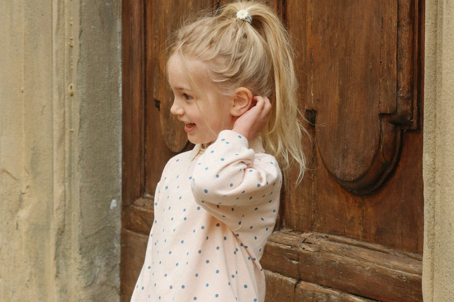 Konges Sløjd A/S JERSEY BLOUSES rosewater dot