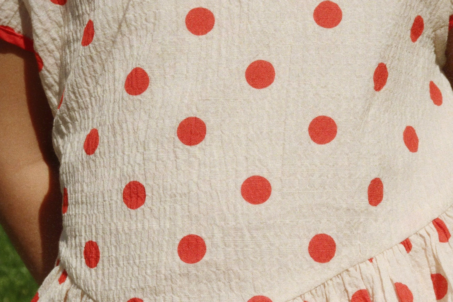 Konges Sløjd A/S WOVEN DRESSES red dot