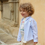 Konges Sløjd A/S Blusen - Gewebt blue stripe