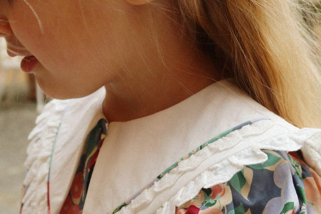 Konges Sløjd A/S WOVEN DRESSES bloomiegrape blues