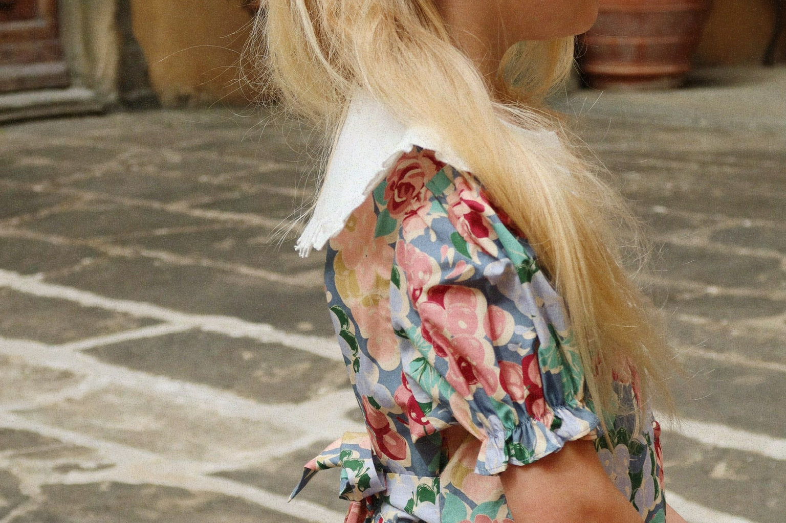 Konges Sløjd A/S WOVEN DRESSES bloomiegrape blues