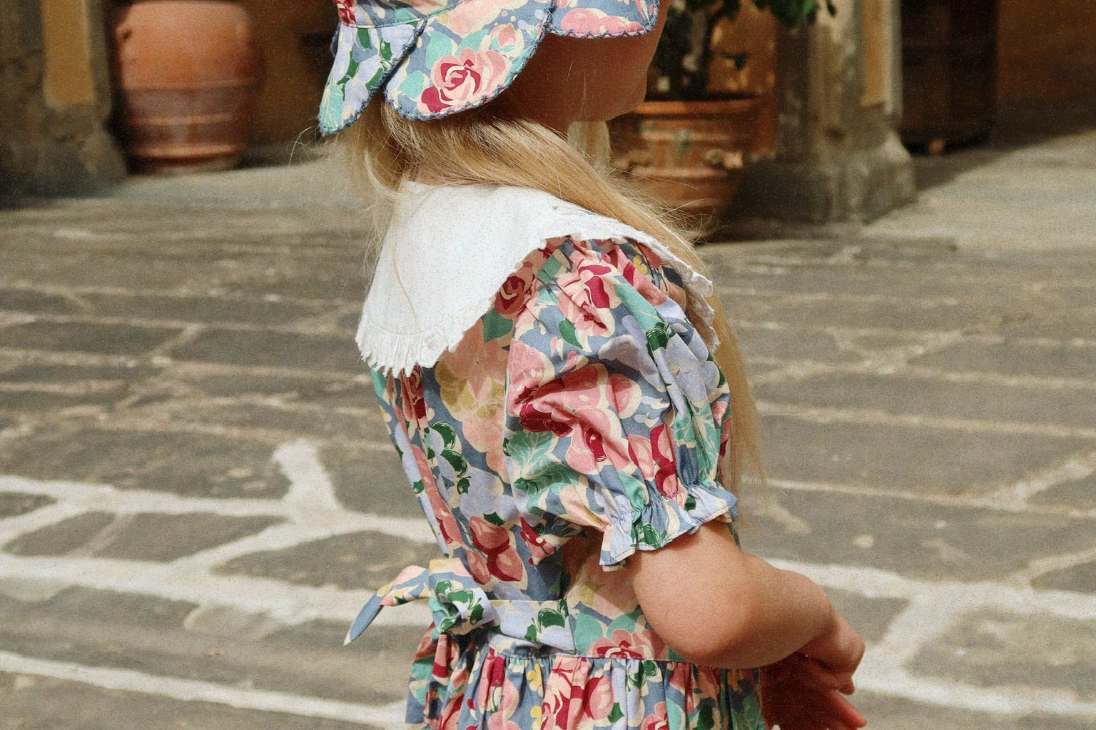 Konges Sløjd A/S WOVEN DRESSES bloomiegrape blues