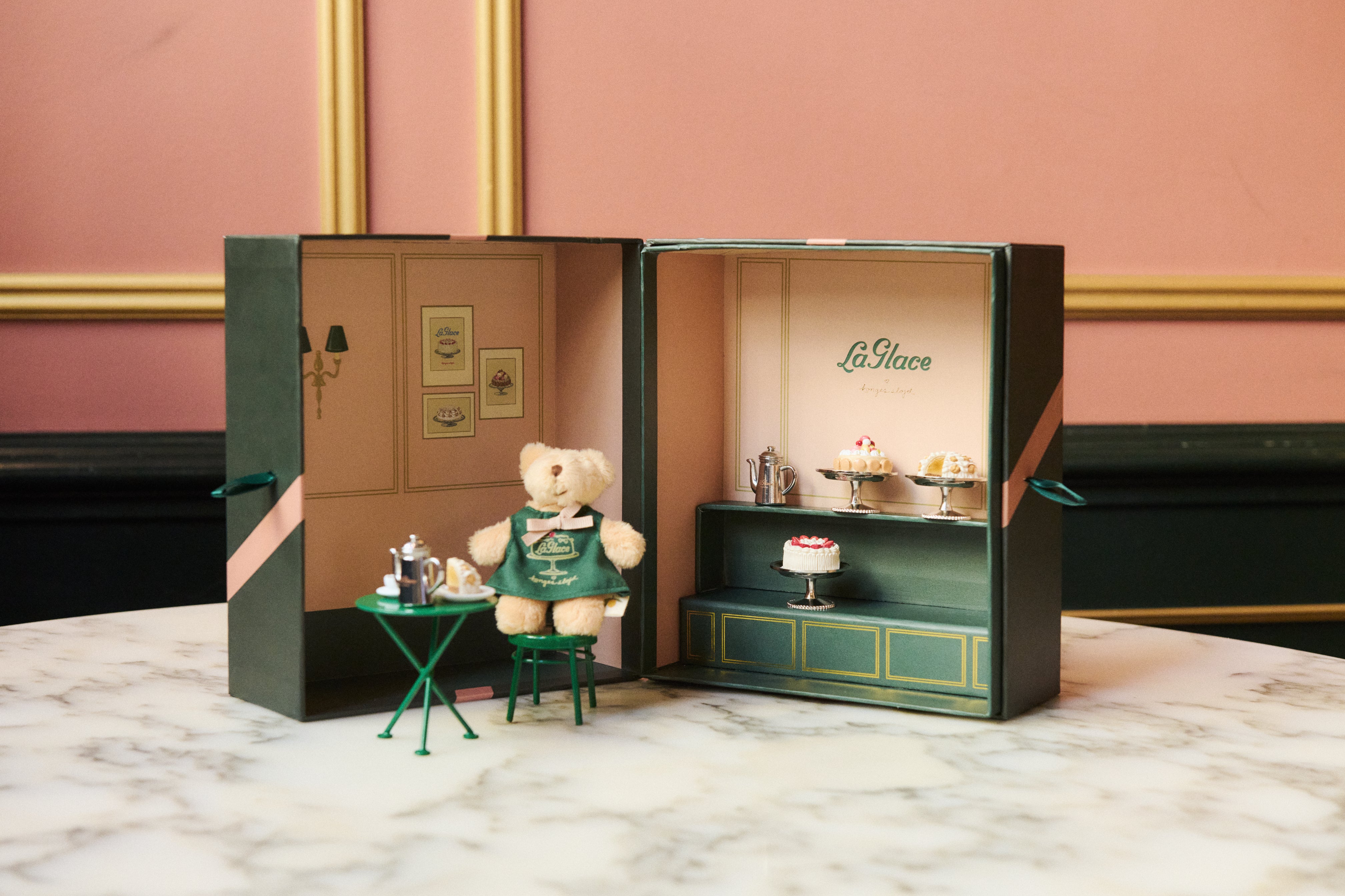 Konges Sløjd A/S Teddybäre green check