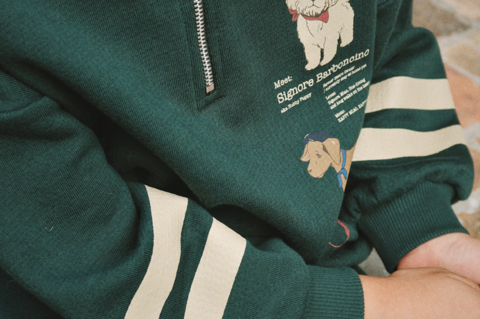 Konges Sløjd A/S Blusen - Jersey pine grove